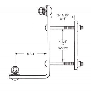 Cutout & Arrester Combination Brackets