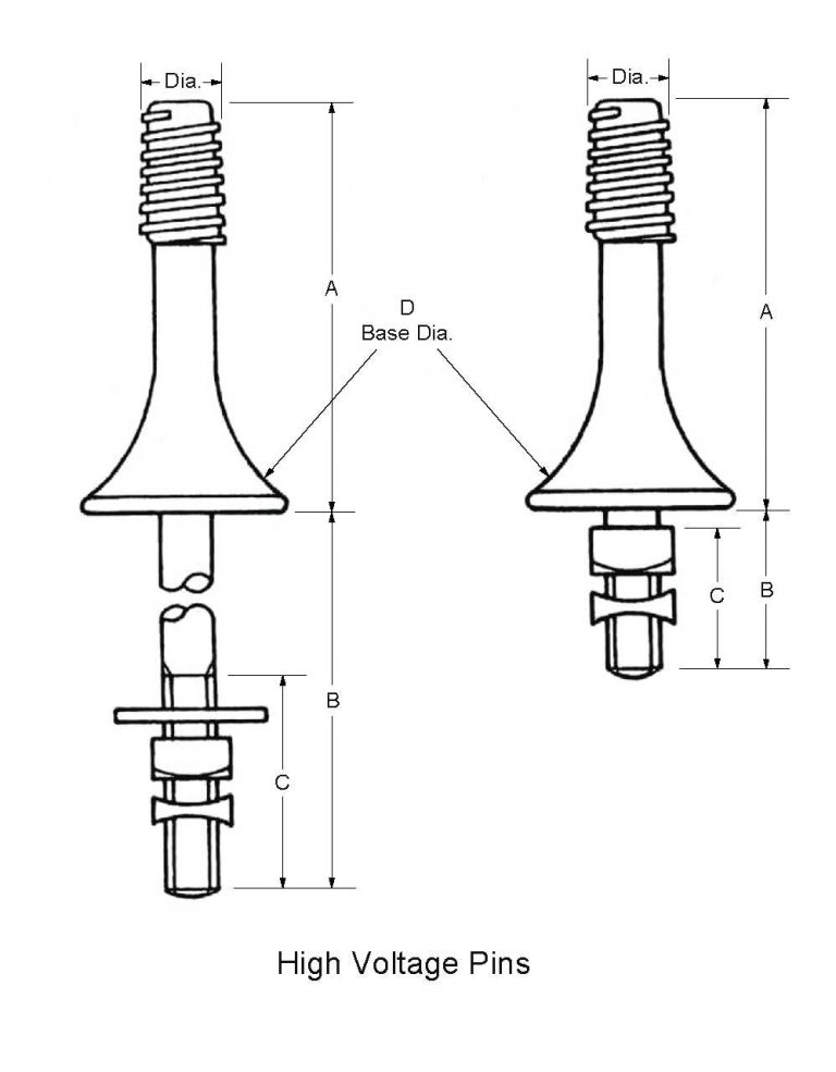 Steel Pins Line Hardware