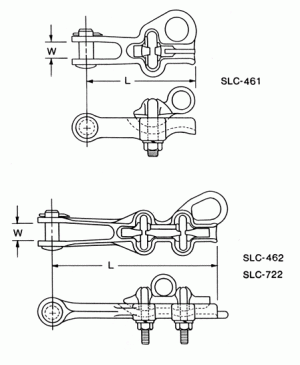 Straight-Line Dead End Clamps