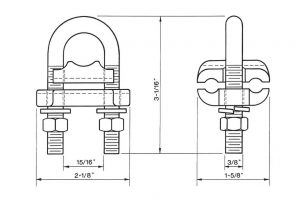 U-Bolt Ground Clamp