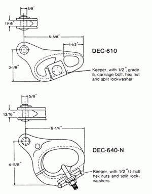 Universal Strain Clamps