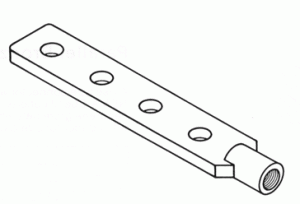 Bronze Transformer Spade Connectors